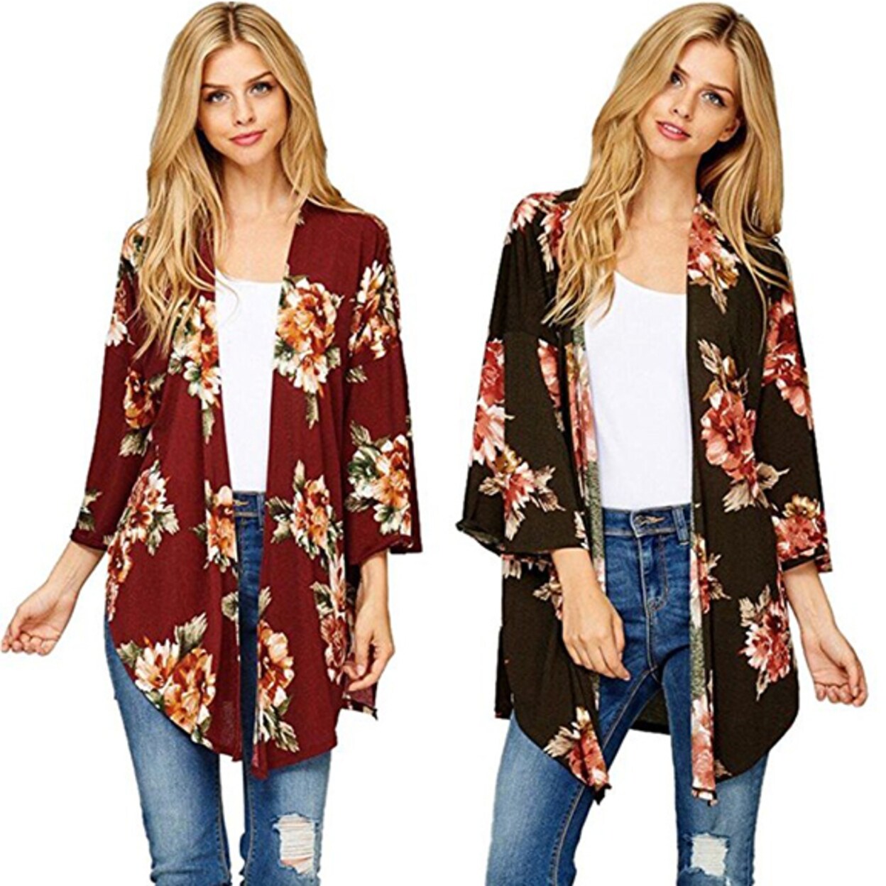 kimono cardigan long sleeve