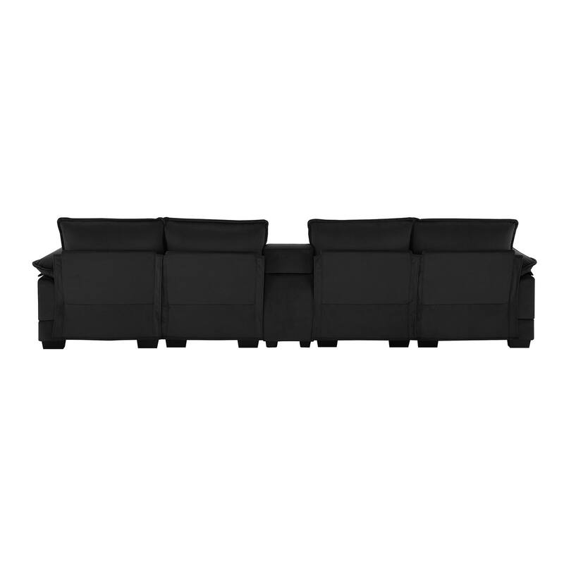 123*55" Modern U-shaped Sofa