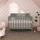 preview thumbnail 7 of 19, Dream On Me Owen 5-in-1 Convertible Crib, Matte Black