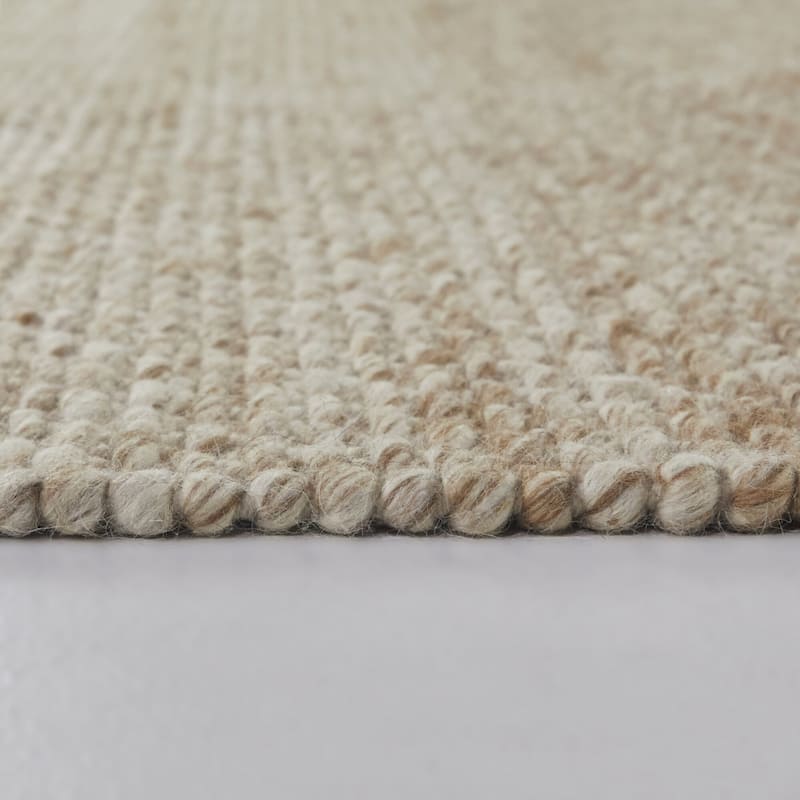 Cannan Solid Woven Area Rug