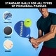 preview thumbnail 12 of 14, GSE™ 12-Pack Outdoor Pickleball Balls Set. Standard 40 Holes Pickleball Ball Meet USAPA Standard