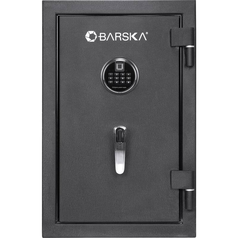 2.02 Cubic Ft Biometric Keypad Fire Resistant Safe
