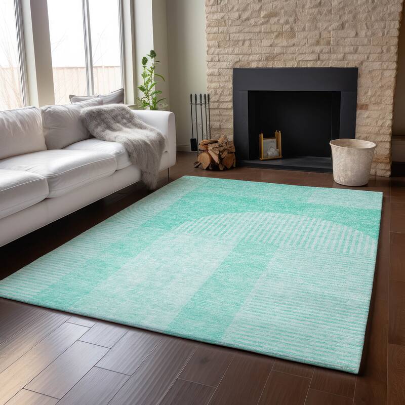 Premium Washable Super Soft Modern Deco Mayfield Rug