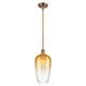 Option Brushed Brass / Amber