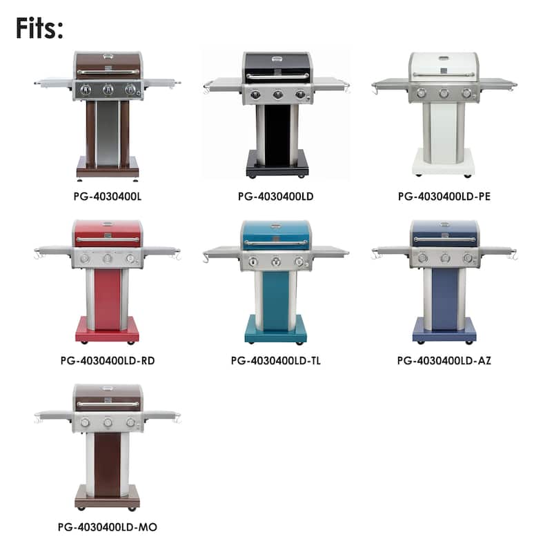 Permasteel Grill Parts for Kenmore 3B Grill (Burners and Flame Tamers)