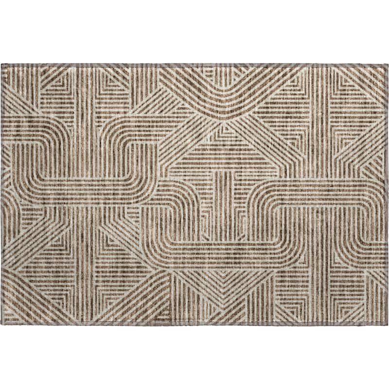 Premium Washable Super Soft Modern Geo Mayfield Rug