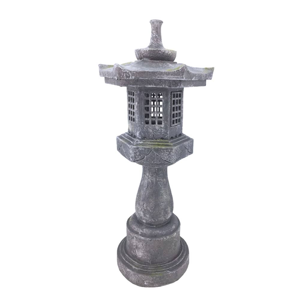 37.75" Pagoda Lantern with Magnetic Door