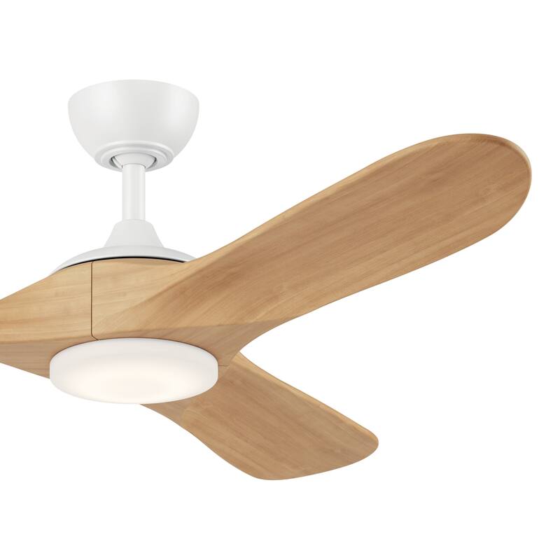 Kichler Lighting Mylo 53 Inch Ceiling Fan with Satin Etch Cased Opal Glass