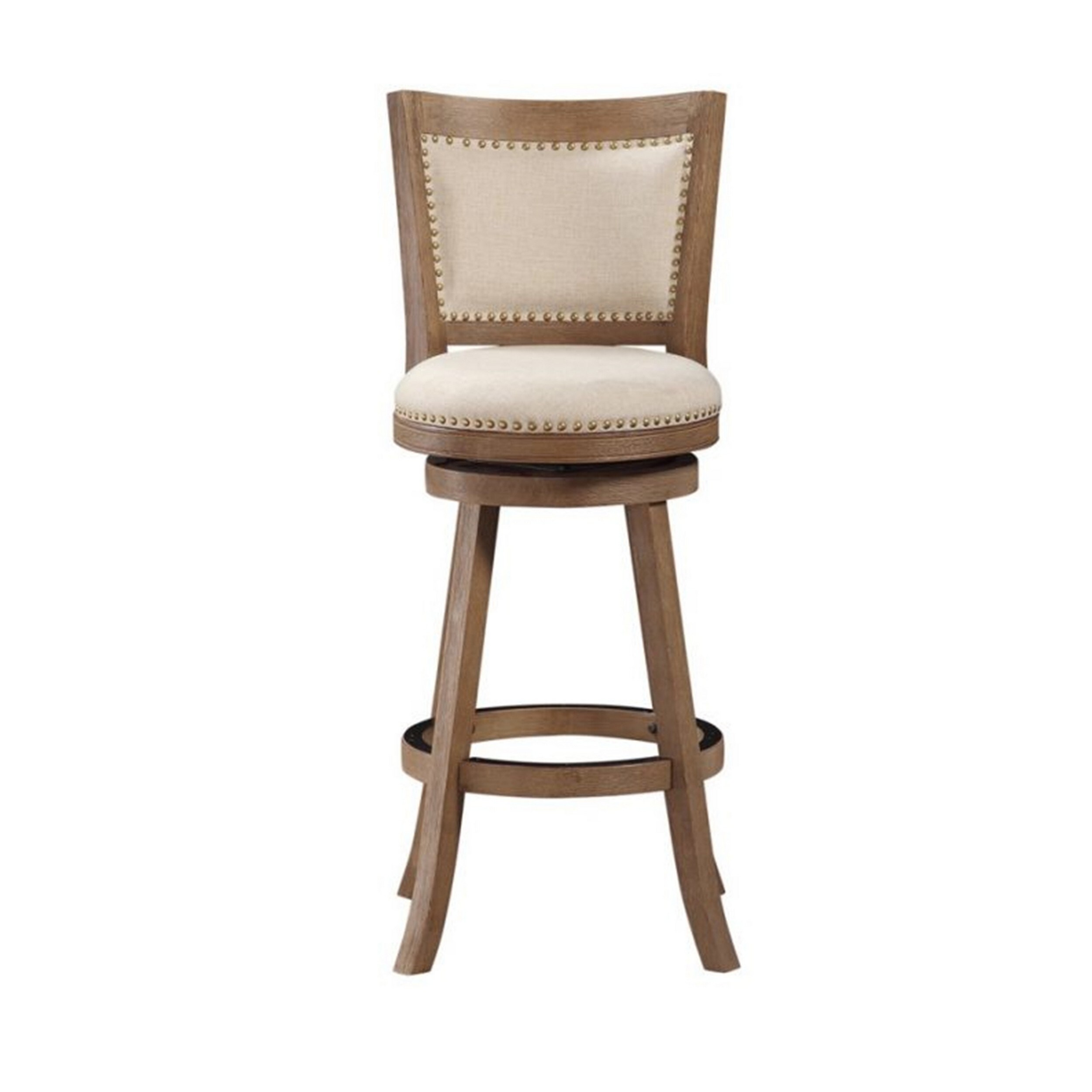 Round padded bar stools cheap