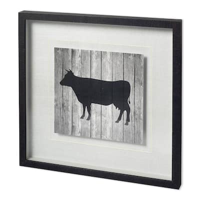 Barn Cow Framed Art Print