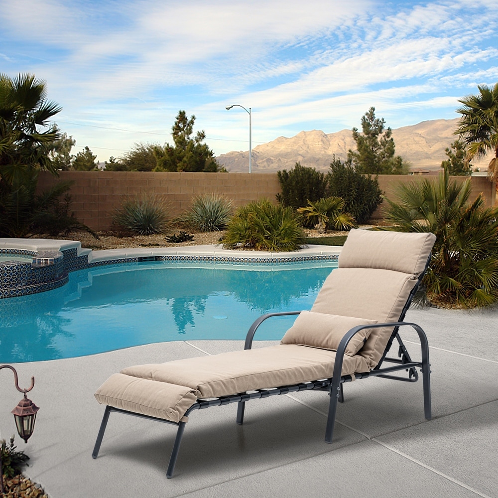 Fabric Crestlive Products Outdoor Chaise Lounges Bed Bath Beyond