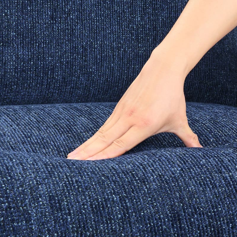 The Modern Reading Chair With Arms Pillows, Upholstered Armchair Accent chair Set of 2 - 52"W X 54.6"D X 34.6"H