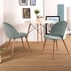 preview thumbnail 38 of 176, Homy Casa Mid-Century Modern Fabric Dining Chairs (Set of 2)