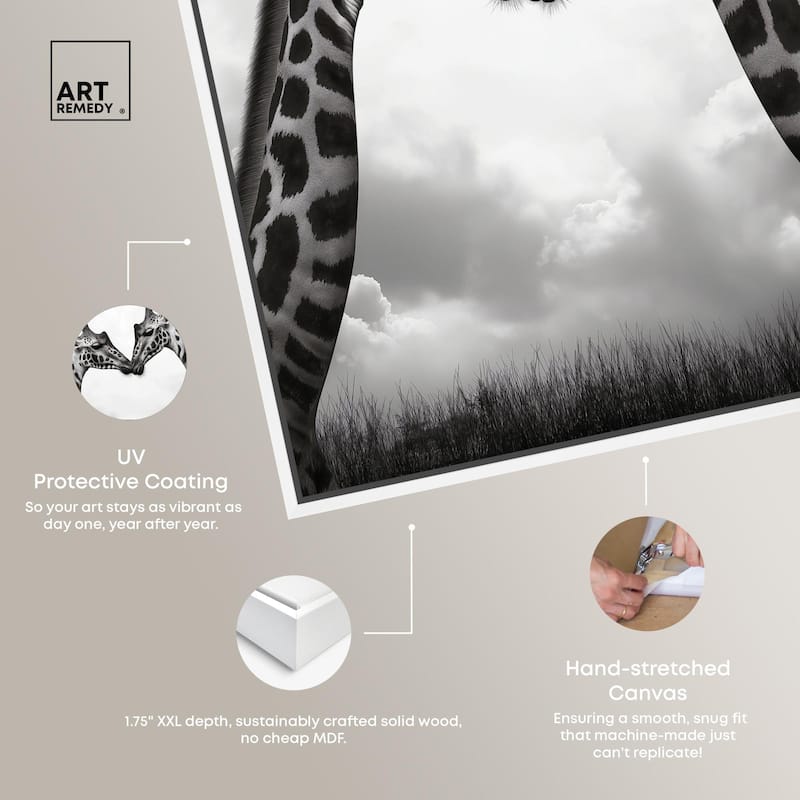 Giants in Love II Canvas by Art Remedy