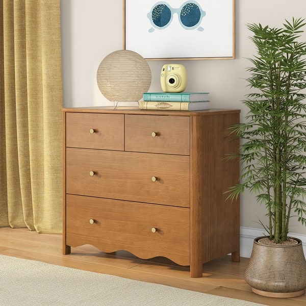 slide 2 of 44, Sutton 4 Drawer Dresser Pecan