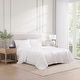 preview thumbnail 2 of 6, Tommy Hilfiger Hem Stripe Solid Cotton Sheet Set
