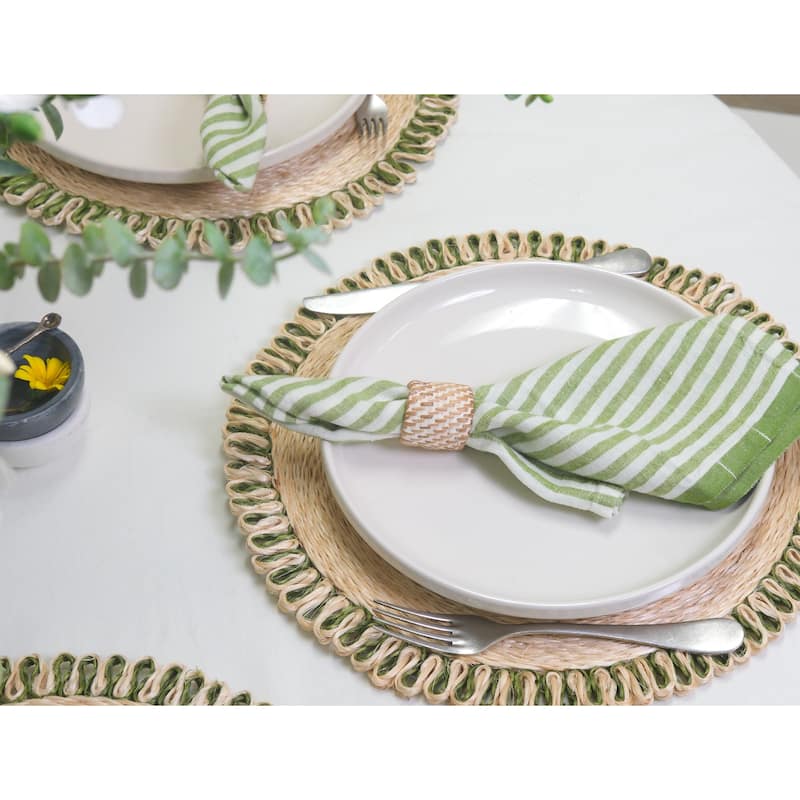 Caravan Ticking Stripe Napkins - Set of 4