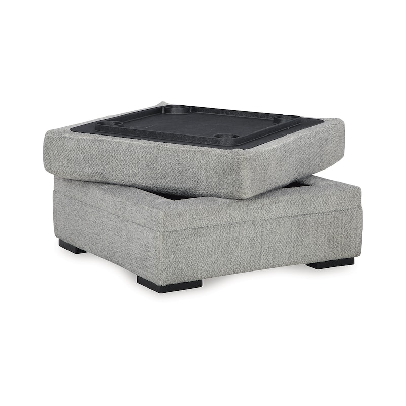 Signature Design by Ashley Casselbury Gray 2-Piece Upholstery Package - 56" W x 55" D x 35" H