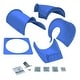 preview thumbnail 2 of 2, Swing-N-Slide 7' Turbo Tube Slide - Blue, Mounts to 7' Platform - 118.75"H x 58.69"W x 63.44" L
