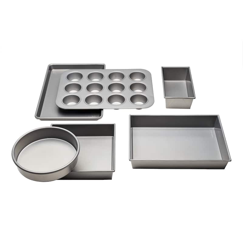 Chicago Metallic Commercial Nonstick Bakeware Set, 6-Piece