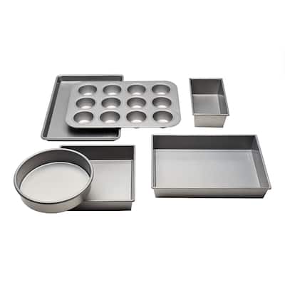 Chicago Metallic Commercial Nonstick Bakeware Set, 6-Piece