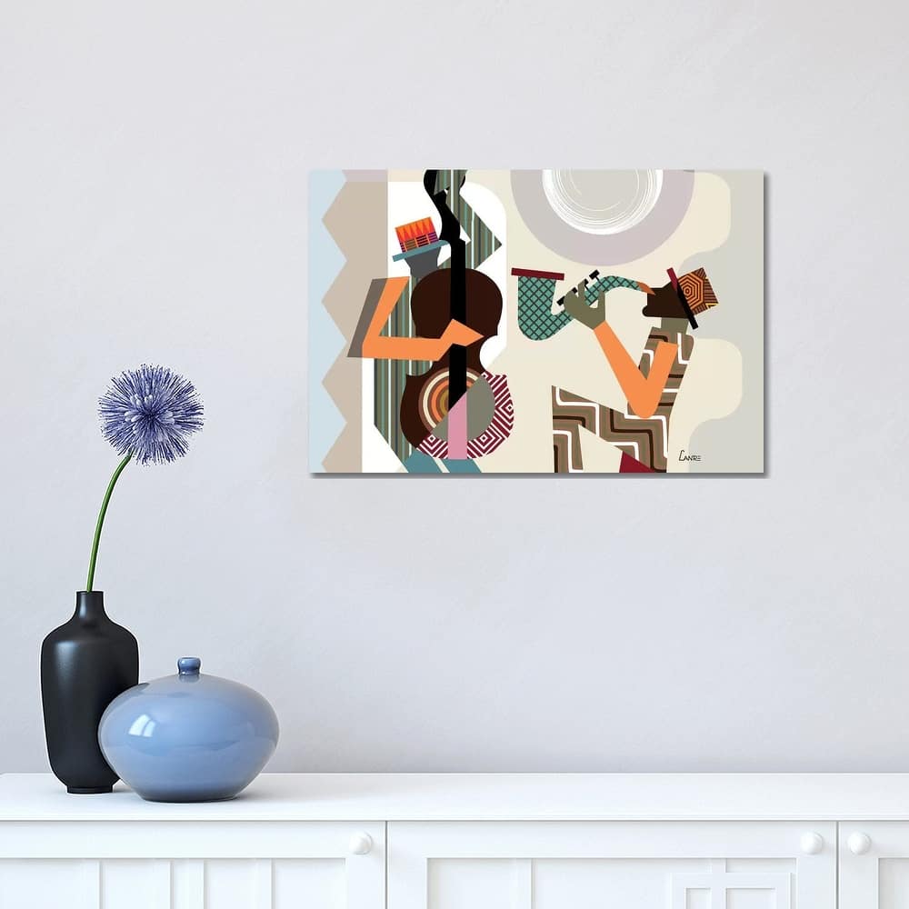 iCanvas "Jazz Quintet" by Lanre Studio Canvas Print