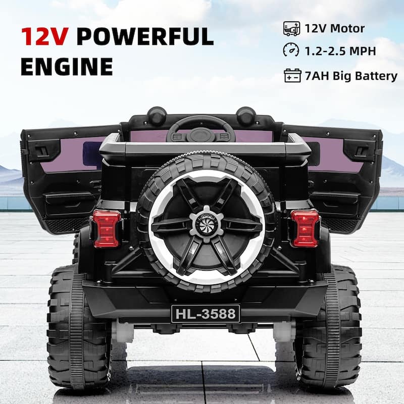 24V Kids Ride On Car Truck Car Parent Remote Control