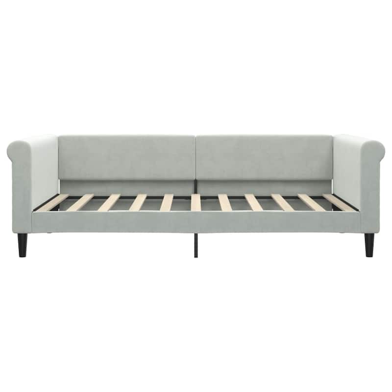 vidaXL Day Bed Upholstered Daybed Sofa Bed for Bedroom Living Room Velvet