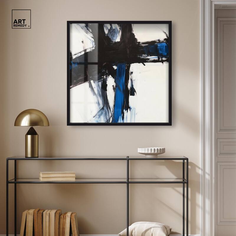 Blue Streak I Shadowbox by Art Remedy