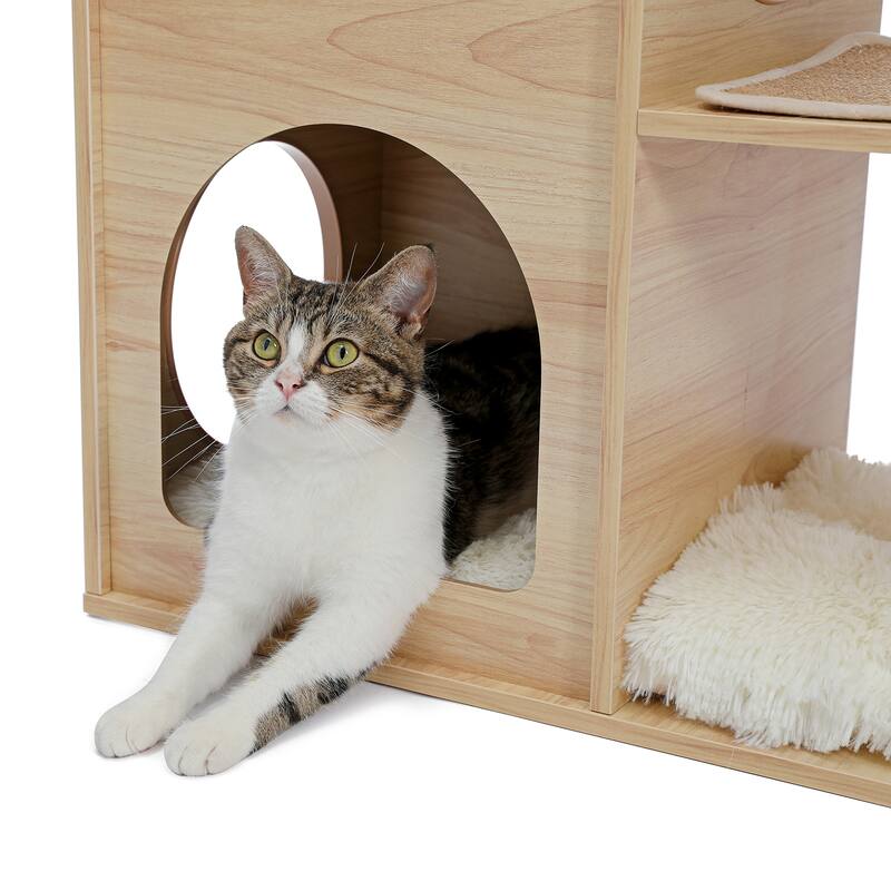 Modern Deluxe Castle Cat Furniture