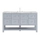 preview thumbnail 30 of 56, James Martin Vanities Breckenridge 60" Single Vanity, Serenity Blue