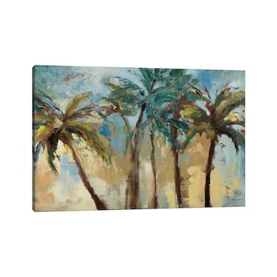 iCanvas "Island Morning Palms" by Lanie Loreth Canvas Print