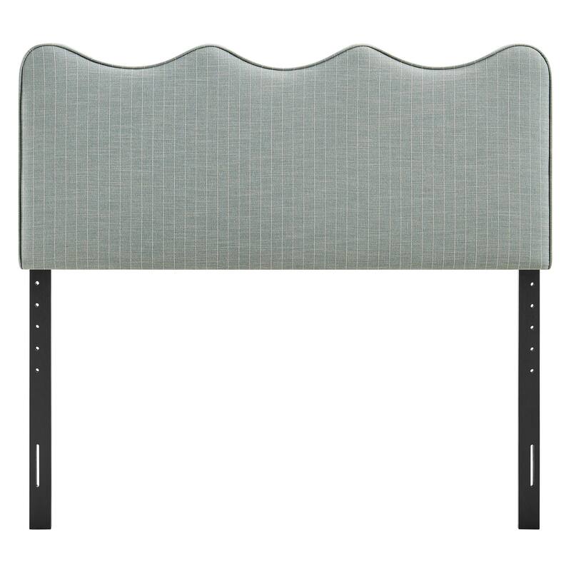 Athena Striped Fabric Upholstered Headboard
