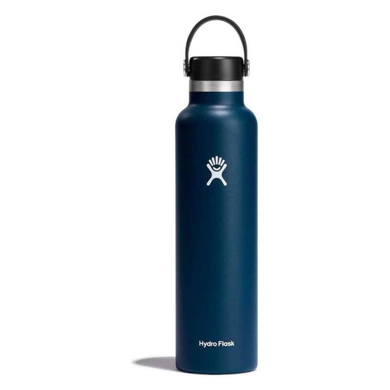 Hydro Flask Standard Mouth Vacuum Insulation Water Bottle, 24oz, Indigo