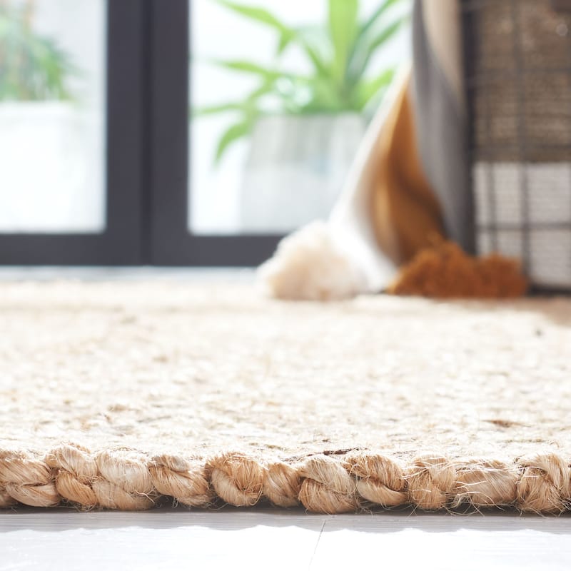 SAFAVIEH Handmade Cape Cod Senada Jute Tassel Rug