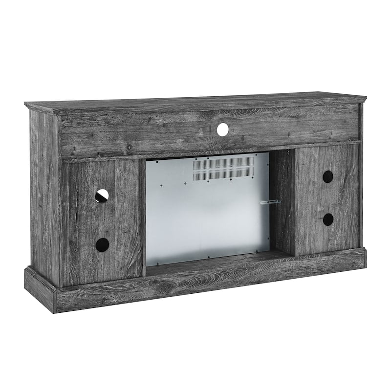60 in. Electric Fireplace TV Stand Entertainment Center w/Door Sensor