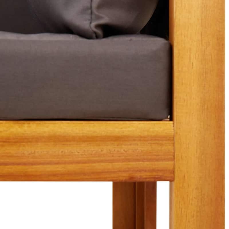 vidaXL Garden Sofa - 25.6 x 25.6 x 25.6 in