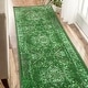 preview thumbnail 10 of 25, Nuloom Reiko Printed Bold Persian Area Rug 2' 6" x 8' 6" - Green