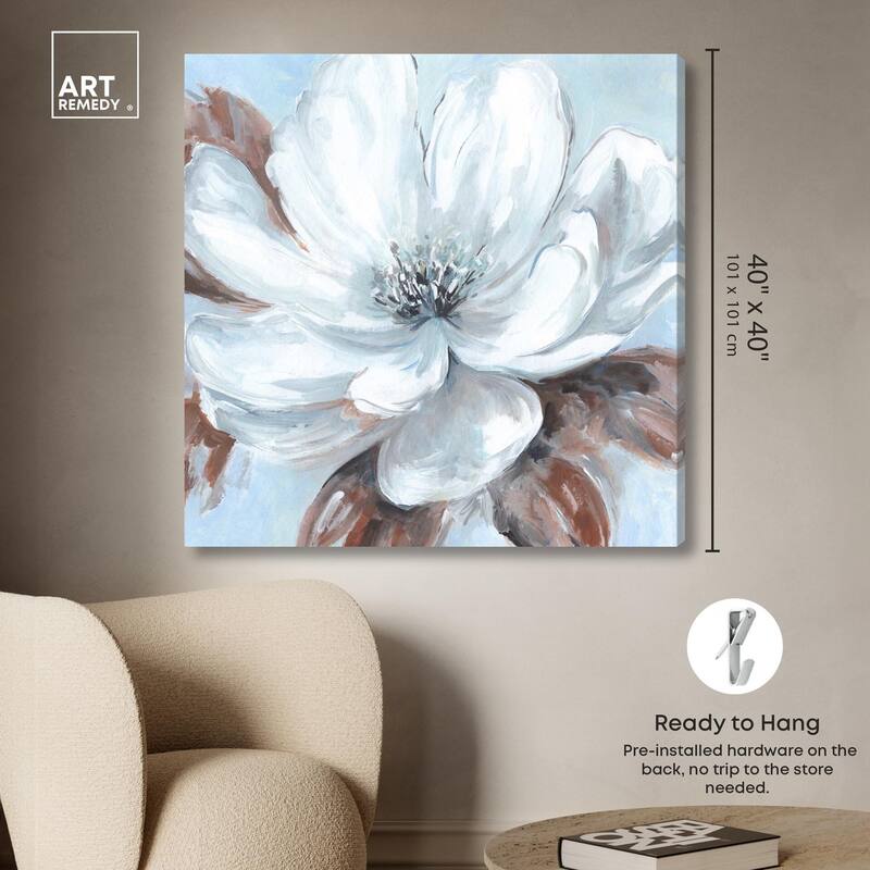 Delicate Blooms I Canvas by Art Remedy, Gallery Wrapped