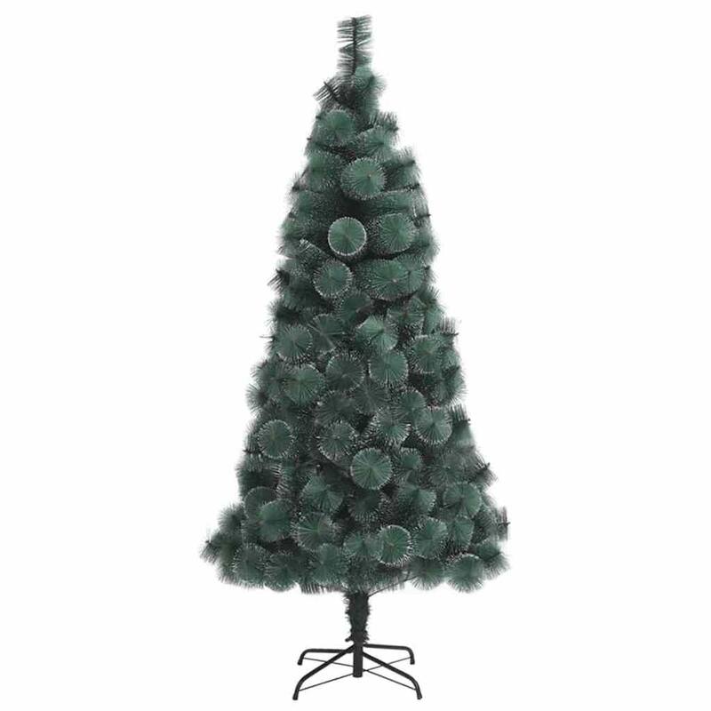vidaXL Artificial Pre-lit Christmas Tree with Ball Set and Pinecones Xmas Tree