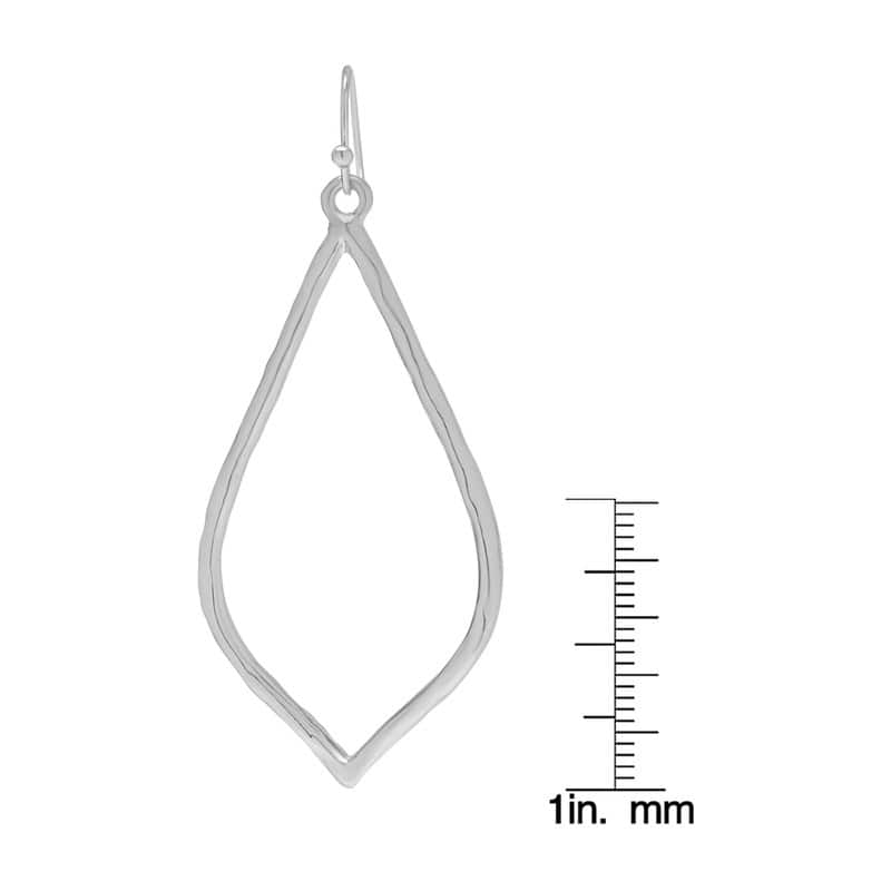 Victoria Townsend Rose Gold Plated Dangling Rhombous Earrings