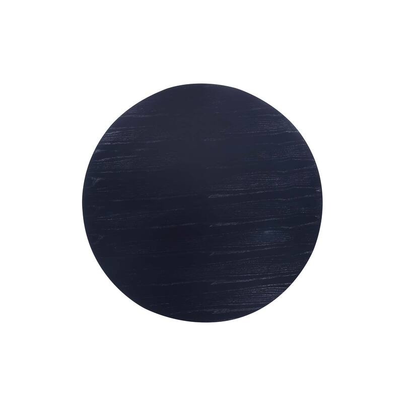 Manhattan Comfort 7-Piece Hathaway Modern 59.05 Solid Wood Round Dining Set