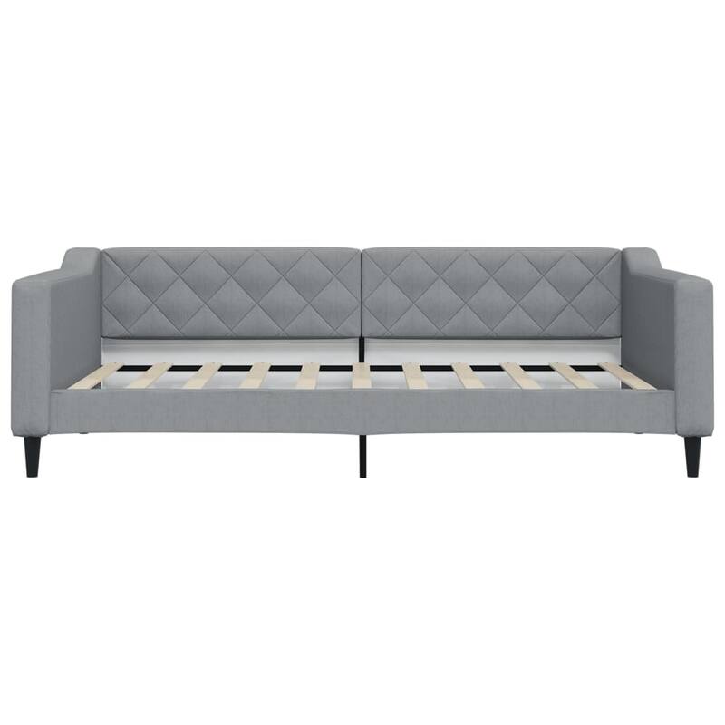 vidaXL Day Bed Upholstered Sleeper Sofa Bed for Bedroom Living Room Fabric