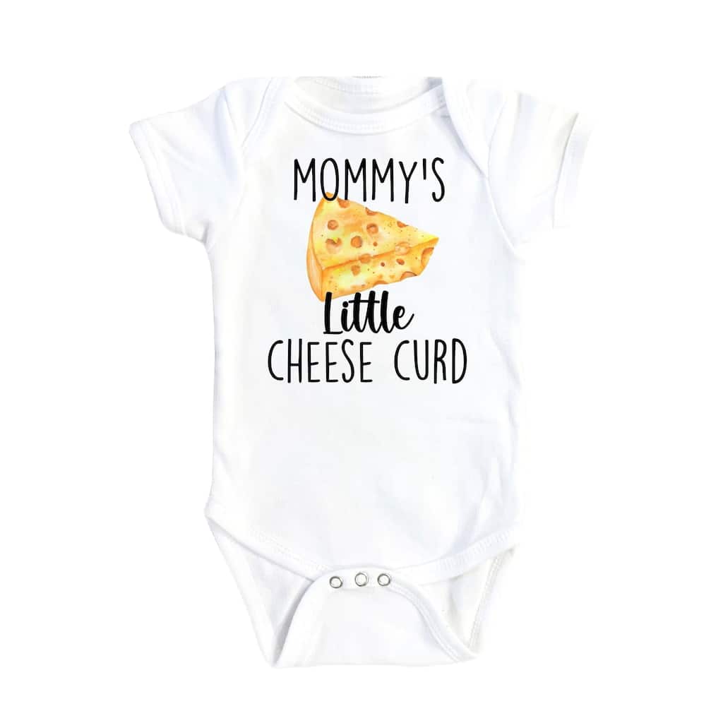 Cheese Head Mommy - Baby Boy Girl Clothes Infant Bodysuit Funny Cute Newborn