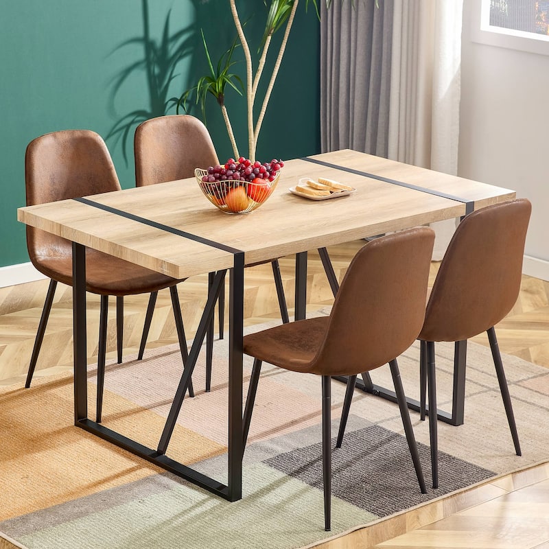 Dining Chairs Set of 4 Modern Kitchen Cushioned Side Chairs