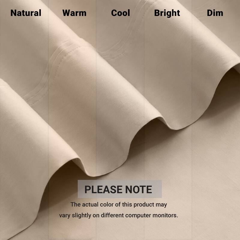Harbor House 100% Egyptian Cotton Sateen Pillowcase Set