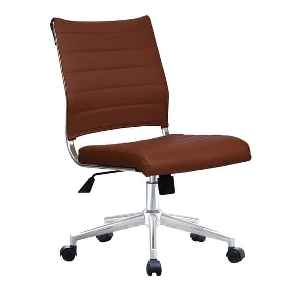 Shop 2xhome Ergonomic Executive Mid Back Pu Leather Office Chair