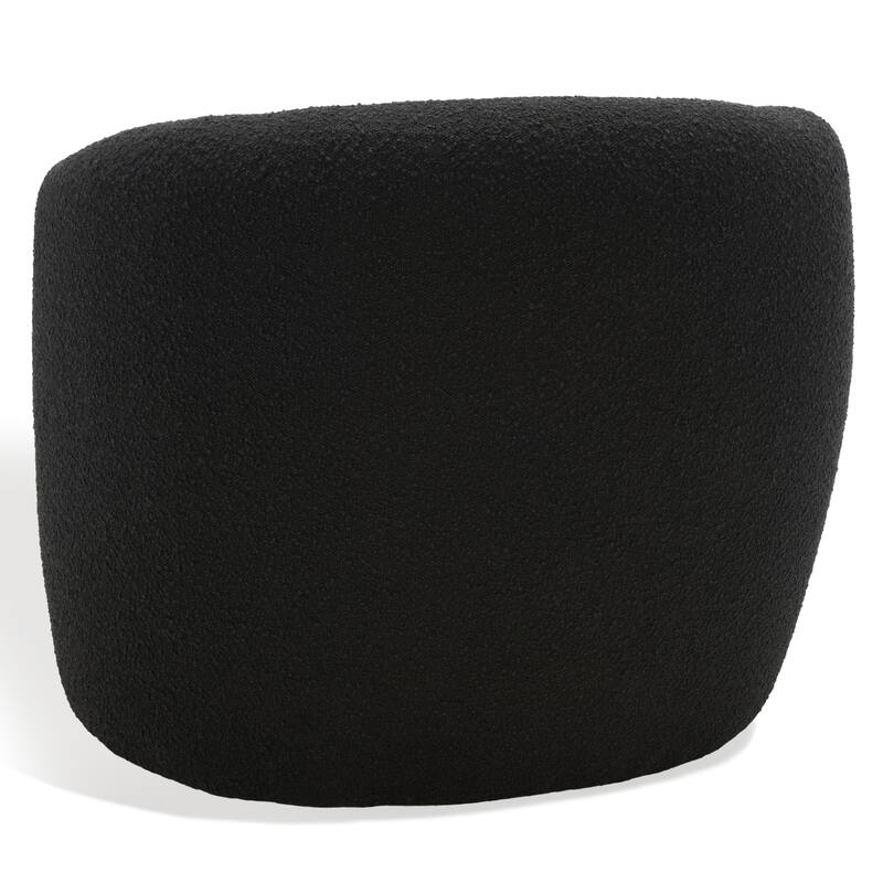 SAFAVIEH Couture Sangita Barrel Back Accent Chair - 35" W x 31" D x 30" H - 35Wx31Dx30H
