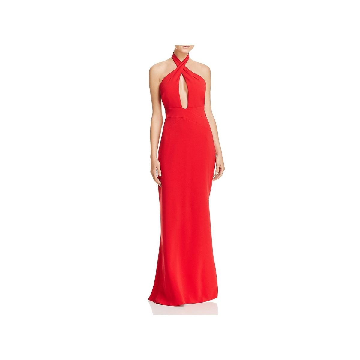 Laundry by Shelli Segal Womens Sleeveless Open Back Evening Dress