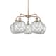 Option Antique Copper / Clear Glass with White Rope